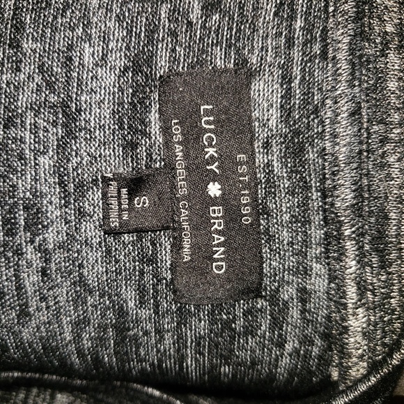 Lucky Brand longsleeved top in grey - Picture 4 of 5